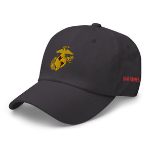 Dad Hat - Marine Corps Embroidered