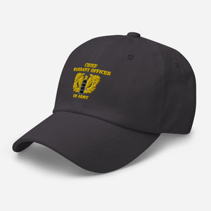 Dad hat - Emblem - Warrant Officer 4 - CW4 w Eagle - US Army