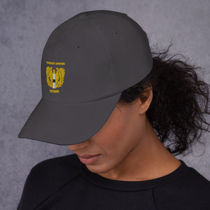 Dad hat - Emblem - Warrant Officer - WO1 - Retired X 300