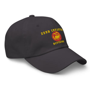 Dad hat - Army - 22nd Infantry Division X 300 - Hat