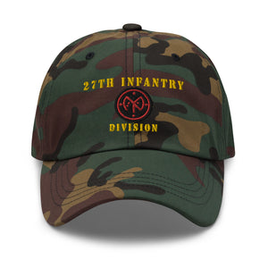 Dad hat - Army - 27th Infantry Division X 300 - Hat