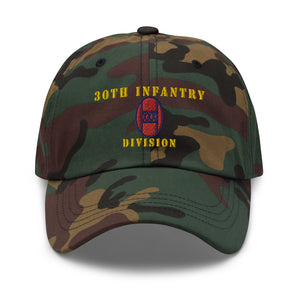 Dad hat - Army - 30th Infantry Division X 300 - Hat