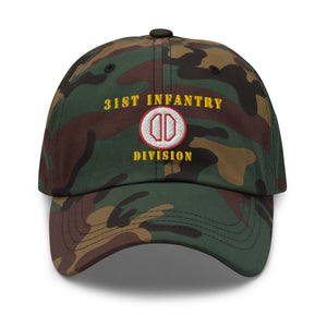 Dad hat - Army - 31st Infantry Division X 300 - Hat