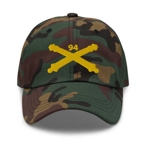 Dad hat - Army - 94th Field Artillery Regiment - Arty Br wo Txt