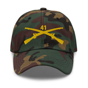 Dad hat - Army - 41st Infantry Regiment wo Txt