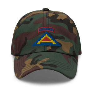 Dad hat - Army - 56th Artillery Brigade - 7th Army w Pershing Tab wo Txt