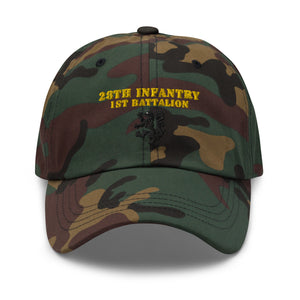 Dad hat - Army - 1st Battalion 28th Infantry - Hat