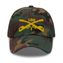 Load image into Gallery viewer, Dad hat - Army - 1st Squadron, 180th Cavalry Regiment Branch wo Txt X 300
