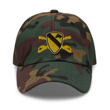 Load image into Gallery viewer, Dad hat - Army - 1st Cavalry Division - SSI  w Br X 300
