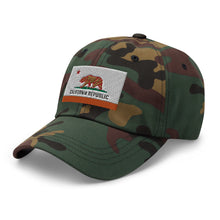 Load image into Gallery viewer, Dad hat - Flag - California
