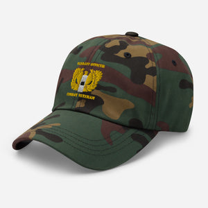 Dad hat - Emblem - Warrant Officer - WO1 - Combat Veteran X 300