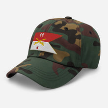 Load image into Gallery viewer, Dad hat - 4th Squadron, 11th Armored Cavalry Regiment - Guidon
