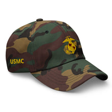 Load image into Gallery viewer, Dad Hat - Marine Corps Embroidered
