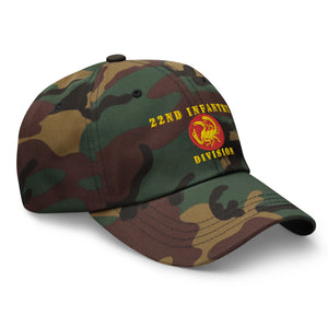 Dad hat - Army - 22nd Infantry Division X 300 - Hat