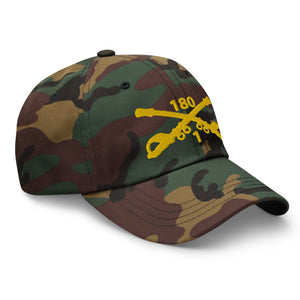 Dad hat - Army - 1st Squadron, 180th Cavalry Regiment Branch wo Txt X 300