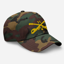 Load image into Gallery viewer, Dad hat - 4th Squadron, 11th Armored Cavalry Regiment Branch wo Txt X 300
