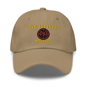 Dad hat - Army - 27th Infantry Division X 300 - Hat