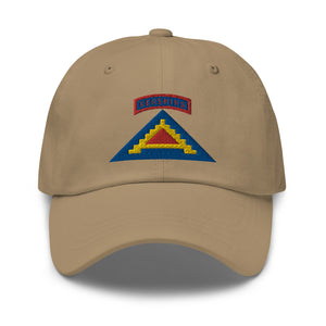 Dad hat - Army - 56th Artillery Brigade - 7th Army w Pershing Tab wo Txt