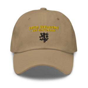 Dad hat - Army - 1st Battalion 28th Infantry - Hat