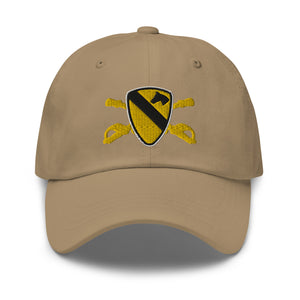 Dad hat - Army - 1st Cavalry Division - SSI  w Br X 300