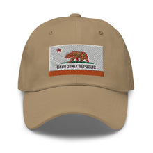 Load image into Gallery viewer, Dad hat - Flag - California
