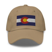 Load image into Gallery viewer, Dad hat - Flag - Colorado
