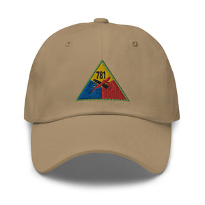 Dad hat - Army - 781st Tank Battalion SSI