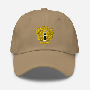 Dad hat - Emblem - Warrant Officer - CW3 X 300