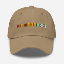 Load image into Gallery viewer, Dad hat - Vietnam Service Ribbon Bar
