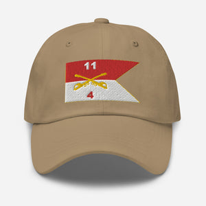 Dad hat - 4th Squadron, 11th Armored Cavalry Regiment - Guidon