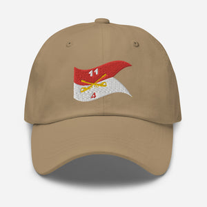 Dad hat - 4th Squadron, 11th Armored Cavalry Regiment - Guidon - Waving