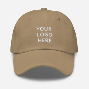 Dad hat - Your Logo Here - Personal Customization