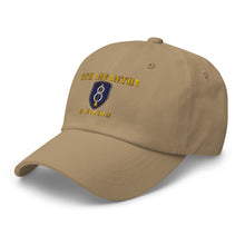 Load image into Gallery viewer, Dad hat - Army - 8th Infantry Division - Hat
