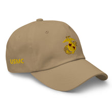 Load image into Gallery viewer, Dad Hat - Marine Corps Embroidered
