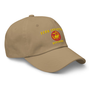 Dad hat - Army - 22nd Infantry Division X 300 - Hat