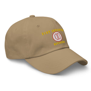 Dad hat - Army - 31st Infantry Division X 300 - Hat