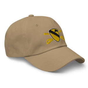 Dad hat - Army - 1st Cavalry Division - SSI  w Br X 300