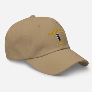 Dad hat - Emblem - Warrant Officer 4 - CW4 - US Army