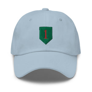 Dad hat - Army - 1st Infantry Division wo Txt