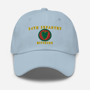 Dad hat - 24th Infantry Division X 300