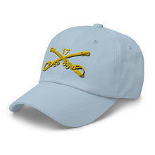 Load image into Gallery viewer, Dad hat - Army - 17th Cavalry Branch wo Txt
