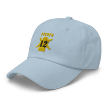 Load image into Gallery viewer, Dad hat - Army - PSYOPS w Branch Insignia - 12th Battalion Numeral - Line X 300 - Hat
