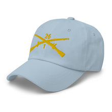 Load image into Gallery viewer, Dad hat - Army - 1st Bn 26th Infantry Regiment - w Infantry Br wo Txt X 300
