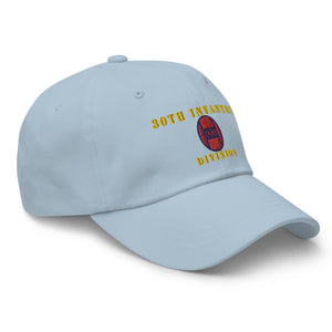 Dad hat - Army - 30th Infantry Division X 300 - Hat