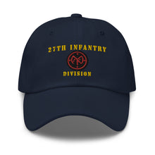 Load image into Gallery viewer, Dad hat - Army - 27th Infantry Division X 300 - Hat
