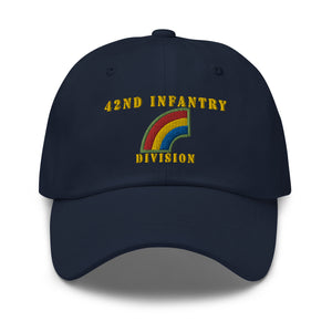 Dad hat - Army - 42nd Infantry Division X 300 - Hat