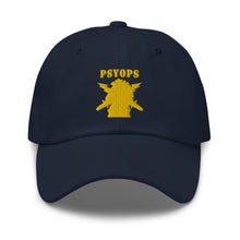 Load image into Gallery viewer, Dad hat - Army - PSYOPS w Branch Insignia - Line X 300 - Hat
