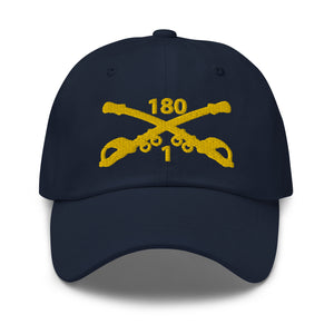 Dad hat - Army - 1st Squadron, 180th Cavalry Regiment Branch wo Txt X 300