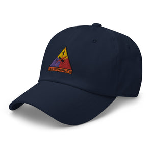 Dad hat - Army - 1st Armored - Old Ironsides wo Txt