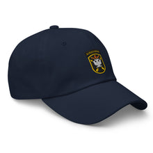 Load image into Gallery viewer, Dad hat - SOF - JFK Special Warfare Center - School SSI wo Txt w white
